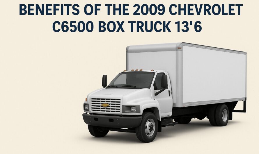 The Amazing 2009 Chevrolet C6500 Box Truck 13’6″: Your Perfect Moving Helper