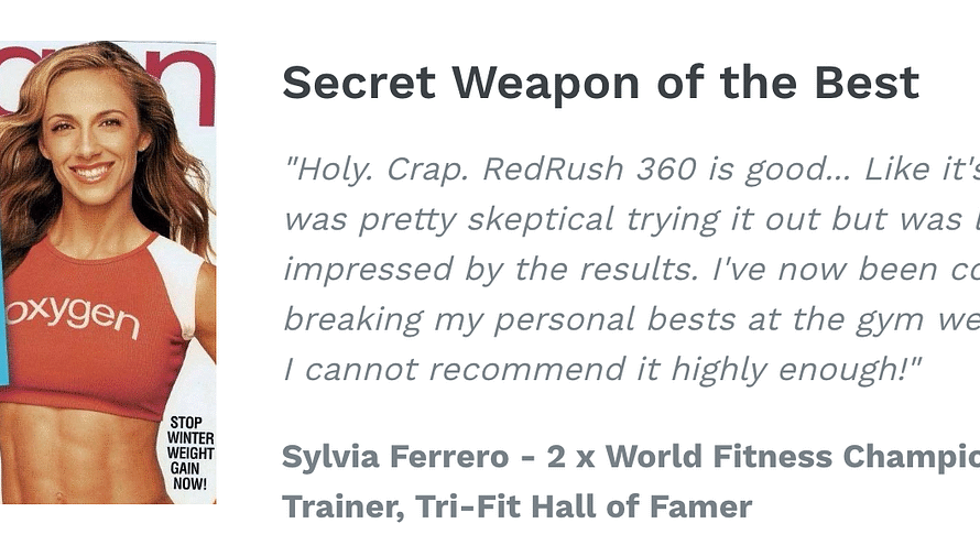 RedRush 360: The Amazing Energy Helper That Makes You Feel Super Strong