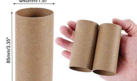 Amazon.com: PATIKIL 3.35 Inch Cardboard Tubes, 100 Packs Toilet Paper Rolls for Crafts TP Tubes Empty Paper Towel Rolls Sturdy 1.5 inch Diameter Thick Bulk for Art Classroom Painting Robotics, Brown :